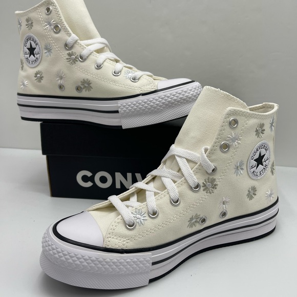 Converse WMNS Cream High-Top
CTAS EVA LIFT HI
EGRET/WHITE/PALE SURPLUS Sneakers - Picture 14 of 16